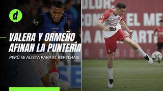 Selección peruana: Ormeño y Valera trabajaron en definición con miras al repechaje en Doha