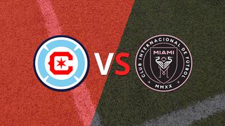 Inicia el partido entre Chicago Fire e Inter Miami