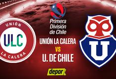 U. de Chile vs. U. La Calera EN VIVO vía TNT Sports: ver transmisión del Campeonato