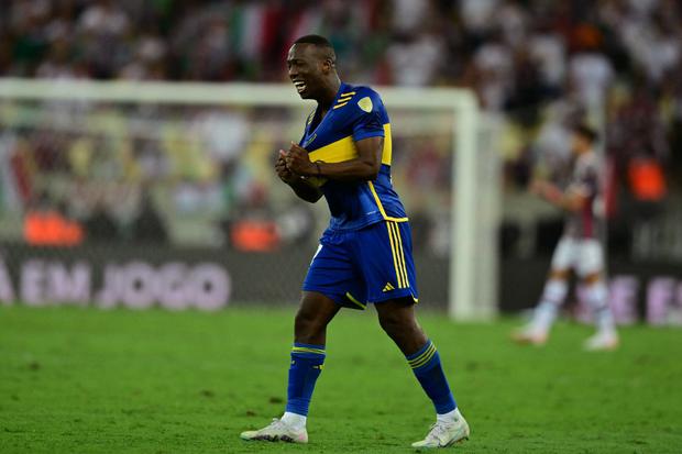 Advínculo fue de los mejores jugadores del 'Xeneize' en la final ante Fluminense (Foto: AFP)