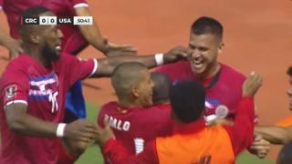 Sorpresa en San José: Vargas y Contreras pusieron el 2-0 de Costa Rica vs. Estados Unidos