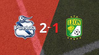 Puebla logra 3 puntos al vencer de local a León 2-1