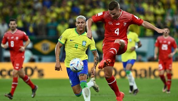 Brasil vs. Suiza en partido por fecha 2 del Mundial Qatar 2022. (Foto: AFP)