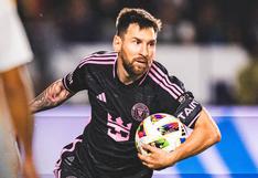 Tras anotar ante LA Galaxy: Lionel Messi lleva 20 años marcando goles como futbolista