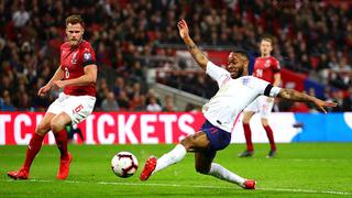 ¡Celebra Wembley! Sterling adelantó a Inglaterra ante República Checa por las Eliminatorias Eurocopa [VIDEO]
