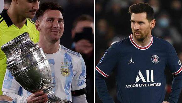 Lionel Messi vive dos realidades diferentes en Argentina y PSG, según Carlos Tevez. (Foto: AFP)