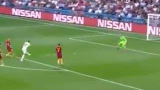¡Lo que te comiste, Gareth! Bale falló el 1-0 del Real Madrid contra Roma por Champions League [VIDEO]
