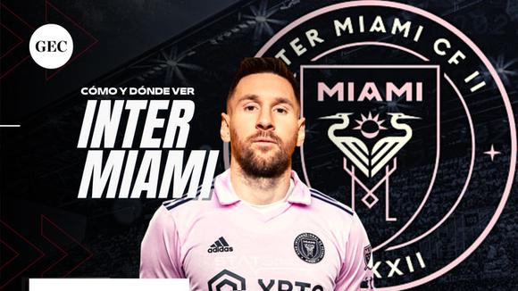 Messi en Inter Miami: dónde y cómo ver los partidos MLS en vivo