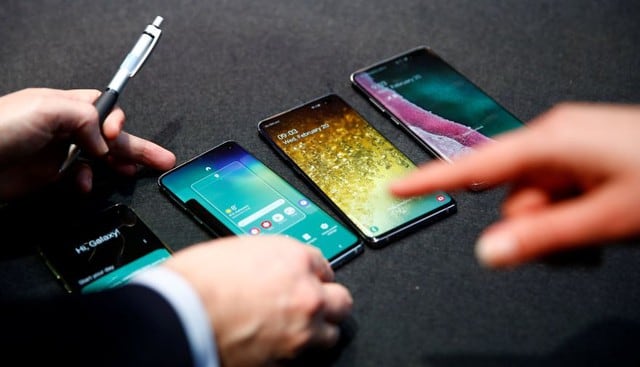 Samsung Galaxy S10 | El nuevo móvil fue presentado en San Francisco (Reuters)