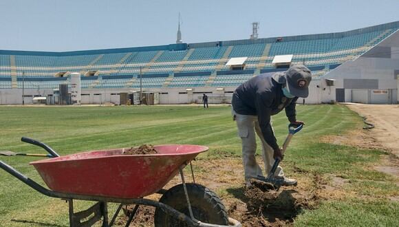Alianza Atlético y la Municipalidad de Sullana vienen trabajando para la reapertura del estadio Campeones del 36. (Foto: @alianzasullana_)