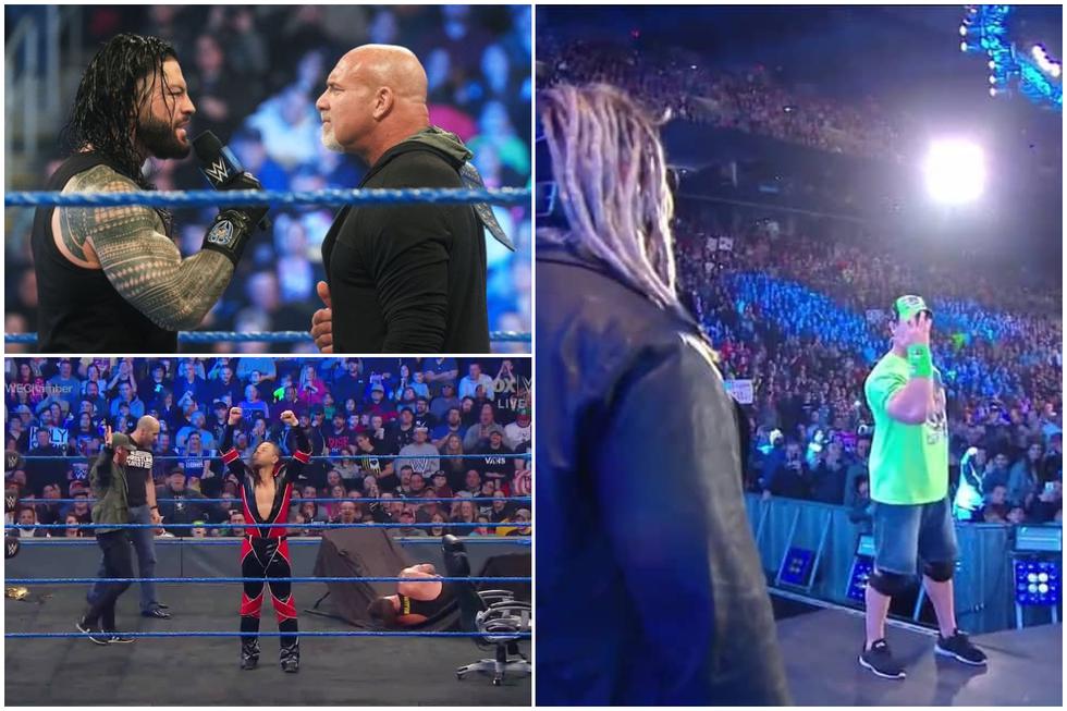 WWE SmackDown John Cena, Goldberg y todos los resultados del show azul