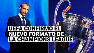 Más equipos: UEFA confirmó nuevo formato de la Champions League desde la temporada 2024-25
