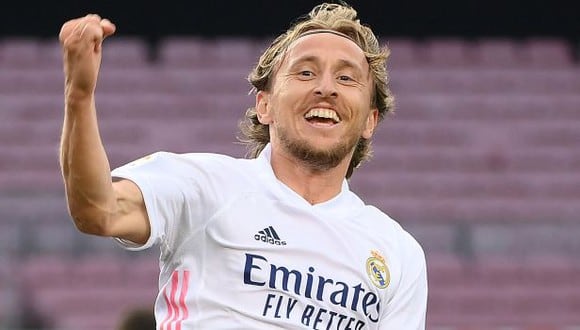 Luka Modric completará diez temporadas en Real Madrid en el 2022. (Foto: Real Madrid)