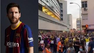 No dejaron pasar la oportunidad: hinchas del Cádiz se burlan de la ausencia de Lionel Messi [VIDEO]