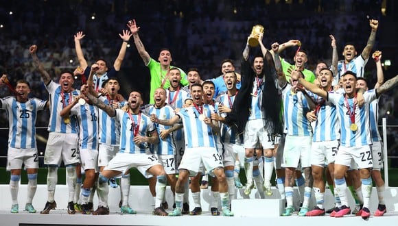 'Papu' Gómez salió campeón del mundo con Argentina en Qatar 2022. (Foto: Getty)