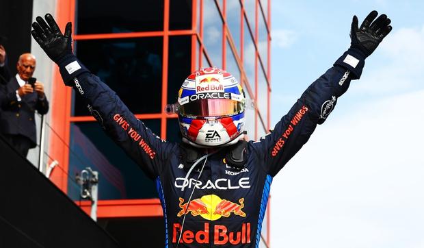 Max Verstappen se coronó en el Grand Prix de Romagna. (Foto: @F1).