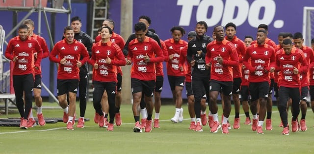 Selección Peruana sumó un nuevo día de entrenamiento en la Videna. (Fotos: Violeta Ayasta/GEC)