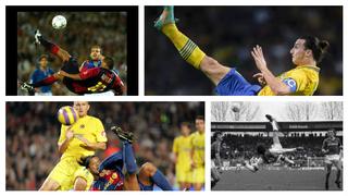 A lo Higuaín: los 10 mejores goles de chalaca de la historia (Gifs)
