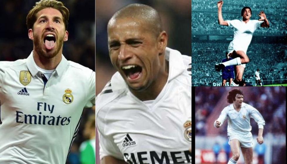 Sergio Ramos y los defensas con más goles en el Real Madrid.(Getty)
