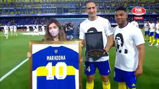 La Bombonera se rinde ante el ‘10′: así fue el homenaje a Maradona en el Boca vs. Gimnasia [VIDEO]