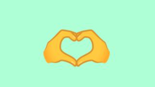 WhatsApp: qué significa el emoji de las manos que forman un corazón