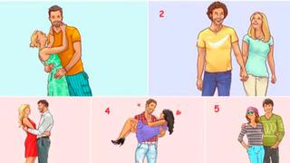 Test visual: Elige la pareja que te guste para saber qué tipo de relación tienes