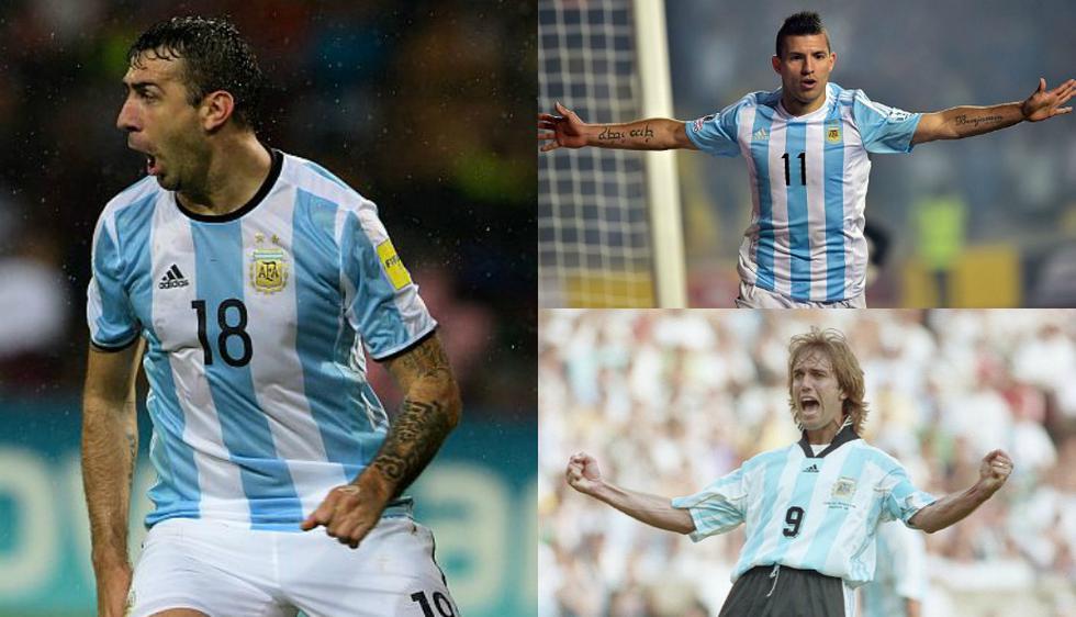 Mira en esta galería los últimos delanteros de la selección de Argentina (Agencias).