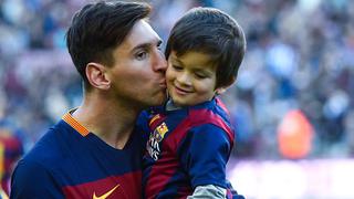 De tal palo tal astilla: el divertido 'teqball' de Leo Messi con Thiago que es viral [VIDEO]