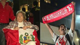 Hincha más longeva de Perú tiene 98 años y estuvo en el banderazo en Porto Alegre [VIDEO]