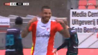 Enchufado: el gol y asistencia de Sergio Peña para el Emmen FC [VIDEOS]