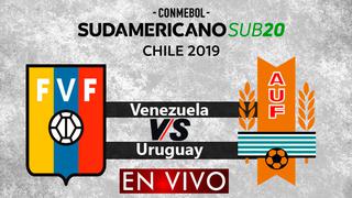 Venezuela y Uruguay reparten puntos en la primera jornada del hexagonal final del Sudamericano Sub 20 en Chile