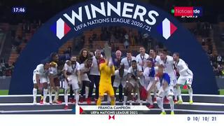 Francia derrotó a España y se coronó campeón de la UEFA Nations League