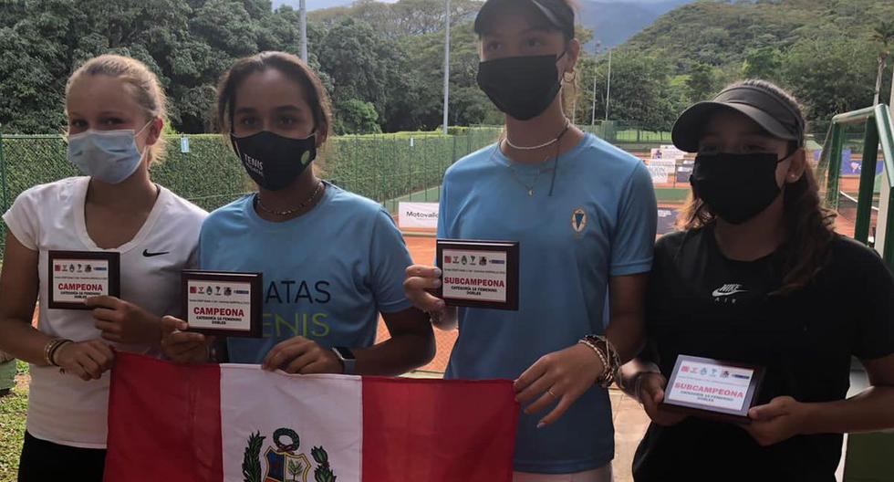 Dejaron en alto el nombre del país: tenistas peruanas se consagran como campeonas de la Copa Indervalle en la categoría sub-16