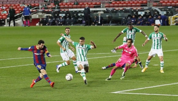 Barcelona vs. Betis: revive las mejores incidencias del triunfo azulgrana por 5-2 en el Camp Nou. (AFP)