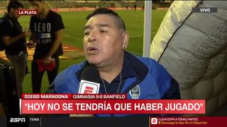 “No me van las ‘gallinas’, pero los banco a morir”: la curiosa frase de Maradona para apoyar a River tras decisión de no jugar