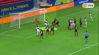 Mira el gol de André Carrillo ante Venezuela
