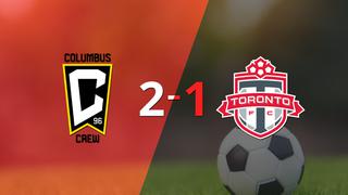 Con la mínima diferencia, Columbus Crew SC venció a Toronto FC por 2 a 1