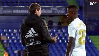 Jugó 20′ y ya estaba cansado: captan a Vinicius Junior negándose a correr tras partido ante el Getafe [VIDEO]