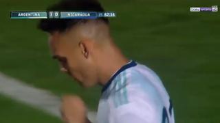 Messi no siempre es el único: Lautaro Martínez sentencia el 3-0 ante Nicaragua [VIDEO]