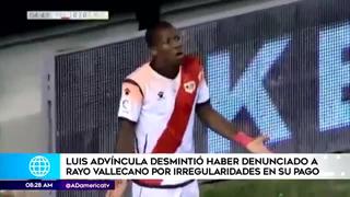 Luis Advíncula desestima denuncias contra Rayo Vallecano