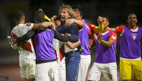 Gareca explicó la celebración de Perú tras gol a Venezuela (Foto: AFP)