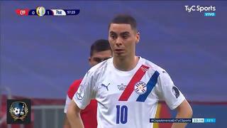 Tras falta de Medel: Almirón anota de penal el 2-0 de Paraguay vs. Chile [VIDEO]