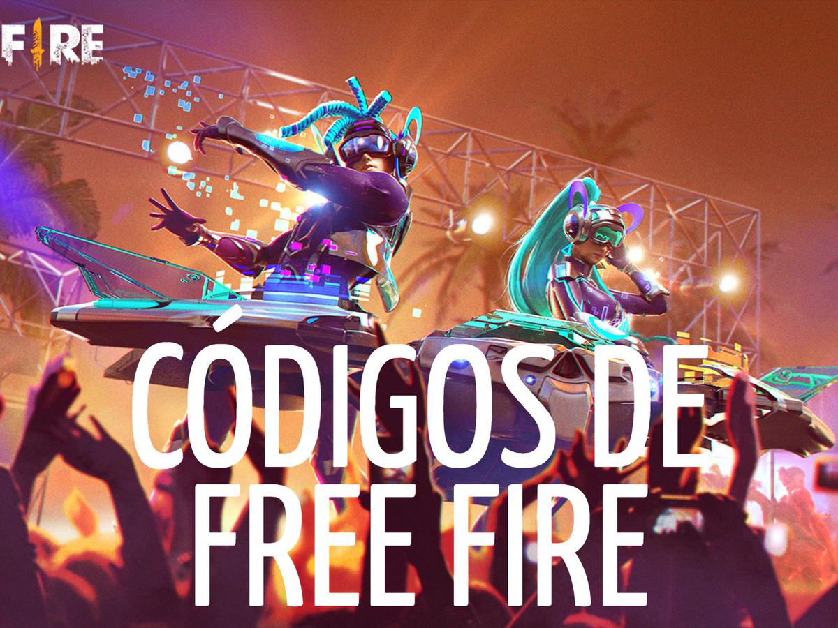 Free Fire: Códigos de canje gratis semana del 8 al 13 de marzo 2021