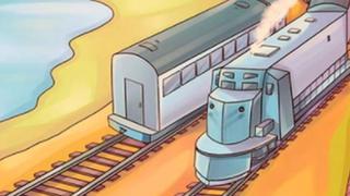 Acertijo viral: encuentra el error en el reto visual del tren que casi nadie logró ver en la imagen