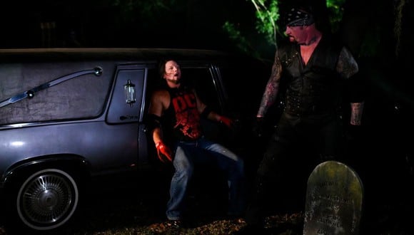 Kurt Angle sugirió la pelea entre The Undertaker y AJ Styles. (Foto: WWE)