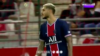 Héroe del PSG: Mauro Icardi marcó un doblete para la victoria contra Reims en la Ligue 1 [VIDEOS]