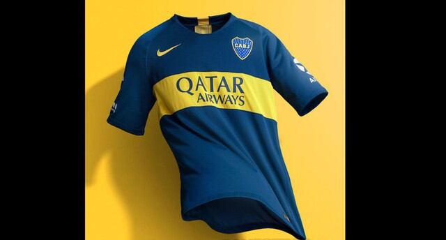 Camiseta titular en 2018.