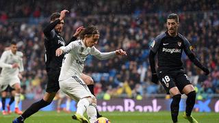 Victoria bisagra: Real Madrid venció 2-0 a Sevilla por la fecha 20 de Liga Santander