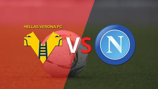 Victoria parcial de Napoli sobre Hellas Verona en el estadio Marcantonio Bentegodi