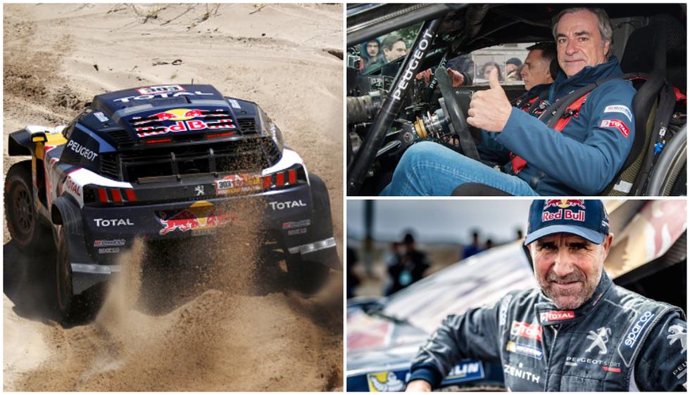 Los mejores pilotos en coches que participarán en el Dakar 2019. (Getty Images/Facebook)